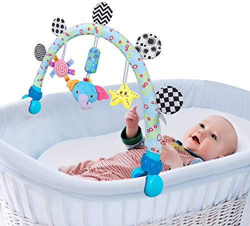 caterbee Reisebogen für Kinderwagen und Kleinkinder, Baby-Kinderbett-Zubehör und Kinderwagen und Sportwagen(Elefant)