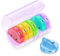 SUKUOS Tablet Dispenser Pill Dispenser 7 Day 3 Times a Day Solid Lockable Lid, Essential Medication Aid for The Elderly, Alzheimers & Dementia Patients