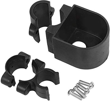 Wakects Stockhalter für Rollstuhl, Rollstuhl, Gehstock, Halterung, Krückenhalterung, Elektroroller, Zubehör für ältere Menschen und Behinderte