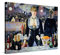 PICANOVA – Édouard Manet – A Bar at the Folies-Bergère 80x60cm – Bild auf Leinwand – Premium Kunstdruck Auf 2cm Holz-Keilrahmen Für Schlaf- Und Wohnzimmer – Klassische Kunst