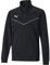 PUMA Jungen Teamrise 1/4 Zip Top Jr Sweatshirt, Puma Black-puma White, 128 EU