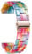 BINLUN Harz Uhrenarmband für Damen Herren 12mm 14mm 16mm 18mm 20mm 22mm,Ersatz Uhrenarmbänder Faltschließe Schnellverschluss für Smartwatch,14 Farben Licht Mode Hautfreundliche Armband in 3 Schnallen