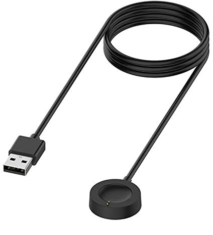 Câble de charge USB magnétique pour montre connectée Fossil Gen 4 5 - Noir