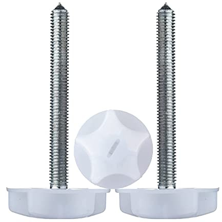 Just Accessories M8 HEADBOARD BOLTS SCREWS WITH FITTED WASHERS FIXINGS FOR DIVAN BED Ottoman 50mm/90mm (2, M8 X 50mm)