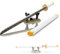 BSSW Anime Sword Bausteine Modell, 956 Teile, 38,8-Zoll-Samurai-Schwert-Set, mit Scheide und Stnder, Cosplay Anime Schwerter