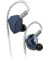LINSOUL Hidizs MP145 In-Ear-Monitor, 14.5mm Planar Magnetic Driver HiFi Kopfhörer IEMs, Kabelgebundene Gaming-Kopfhörer mit abnehmbarem 2Pin OFC Kabel für Audiophile Musiker (Blau, 4.4mm)