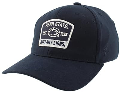 ZHATS Herren NCAA Officially Licensed Fitted Hat Zh Patch Switchback Color Hut, Team-Farbe, Medium