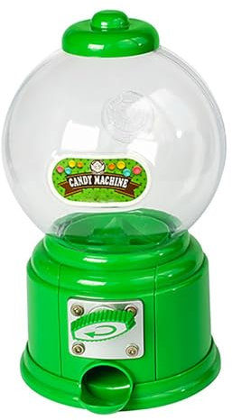 hansum Mini macchina per caramelle distributore portatile distributore di caramelle dispenser torsione caramelle carino macchina per dolci (colore: verde)