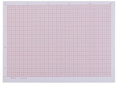 Lot de 100 feuilles de papier quadrillé format A4