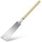 Flintronic Scie Japonaise, Scie à Main avec Double Tranchant, Scie Japonaise Amovible pour Coupe Fine du Bois, Scie à Traction Portable Menuisier pour Bois, Plastique et Stratifiés