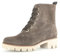 Gabor Damen Combat Boots, Frauen Stiefeletten,uebergangsschuhe,uebergangsstiefel,schnürstiefel,Winterstiefel,warm,Mohair(Panna),44 EU / 9.5 UK