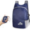 VIKY Faltbarer Rucksack Ultraleicht Wasserdicht, 20L Rucksack Faltbar, Praktischer Faltrucksack, Reiserucksack Wasserdicht, Packbare Rucksäcke für Herren Damen Kinder Reisen Outdoor Camping, Blau