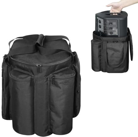 XBERSTAR Carrying Case for Bose S1 Pro/S1 Pro+ Bluetooth Speaker Cover Travel Bag with Shoulder Strap (Black)
