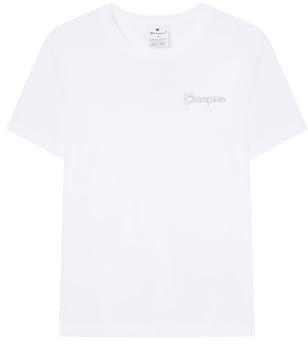 Champion Legacy Damen Graphic Crewneck T-Shirt S Weiß, weiß, S