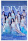 OREAUORN Twice Dive(1) Poster, Wandkunst, Leinwand, ästhetisches Vintage-Poster, dekoratives Gemälde für Wohnzimmer, Schlafzimmer, 50 x 75 cm, ungerahmt, 12