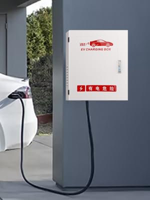 Outdoor EV Car Charger Cover Box 24 20 10 Wall Charging Station Lock Box for Tesla IP65 Waterproof for Indoor and Outdoor Projects 500 * 600 * 250mm