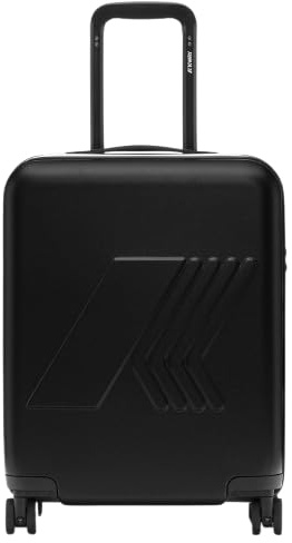 K-Way Borsa trolley unisex in policarbonato nero K81372W Colore USY