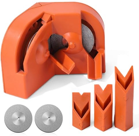 Multipurpose Drill Bit Grinding Sharpener, Bohrerschärfgerät für Bohrer Winkelschleifer für Alle Bohrer Spiralbohrer Schärfmaschine mit 2 Schleifscheiben