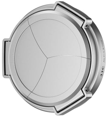 JJC Auto Lens Cap Compatible with Panasonic DC-L10, LX100, LX100 II | Compatible with Leica D-Lux 8 D-Lux 7 D-Lux Typ 109, Replaces DMW-LFAC1, No Vignetting, Retractable Cover