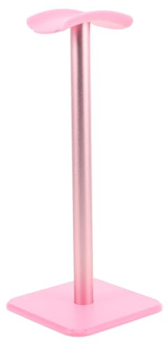 SEWACC Innovative Pink Headphone Stand for Desk, Multi-functional Headset Hanger with Hook, Earphone Holder Rack for Gamers and Music Lovers, under Desk Mount Organizer