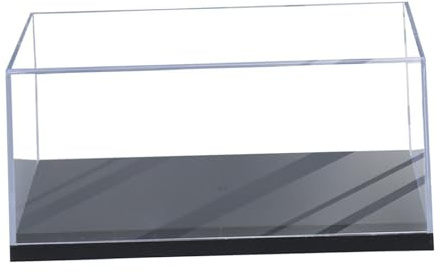 Perfeclan Transparente Acryl-Vitrine für Modellautos im Maßstab 1:43, z. B. für Kunsthandwerk, Statuen und Souvenirs