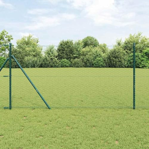 Générique Clôture hexagonale Vert 1 x 50 m PVC,Quincaillerie,Clôtures & barrières,Panneaux de clôture,42005423