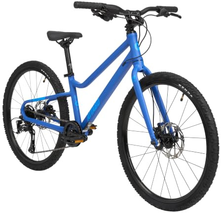 ATTABO Ease 24 Zoll Kinderfahrrad Gen 2, leichtes Aluminium Fahrrad mit 7 Gängen, hydraulischen Scheibenbremsen, für Kinder 7–11 Jahre