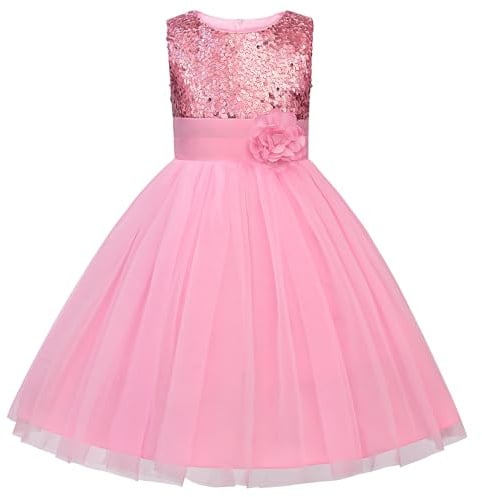JerrisApparel Principessa Ragazza Fiore Paillettes Festa Matrimonio Vestito