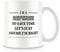 Behind The Glass - I'm A Referee - Printed Funny Mug - Great Gift/Present Idea, Ceramic, 11fl.oz.