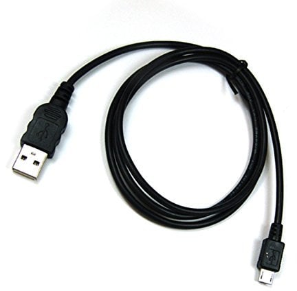 bg-akku24 USB Charging Data Cable for Casio Exilim EX-ZR700, EX-ZR710, EX-ZR750, EX-ZR800, EX-FR100, EX-TR10, EX-TR15, EX-TR300, EX-TR350