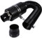 DEWIN Fibra di Carbonio Filtro Aria Auto,Sistema di Aspirazione Universal Car,3 Filtro Aria Fredda in Fibra di Carbonio Kit di Tubi for Tubo di Aspirazione a Aspirazione Inclusa