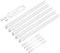 parlat LED Unterbau-Leuchten Rigel, je 57,3cm (warmweiß, 40,525W, je 790lm, 130°) 5er Set