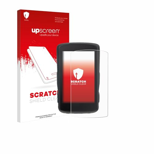 upscreen Schutzfolie für Hammerhead Karoo 2 | Transparenter Displayschutz Made in Germany Kristall-Klar Kratzschutz Anti-Fingerprint