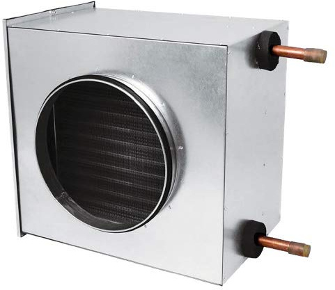 Registro di riscaldamento • Scambiatore di calore • Riscaldamento tubo • Registro acqua calda DN Ø 315