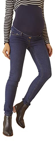 Vertbaudet Umstands-Jeans mit Stretch-Einsatz, Slim-Fit, Bundweite verstellbar