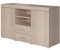 MB Muebles Bonitos, Aparador Roque para Salón Comedor Moderno, Mueble TV de Melamina, Color Sonoma Mate, 140x80x40 cm