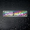 myrockshirt Send Nudes oilslick Hologramm 20 cm Aufkleber JDM Tuning Sticker
