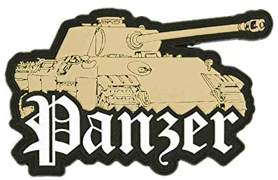 Emblem 3D Rubber Patch Panzer