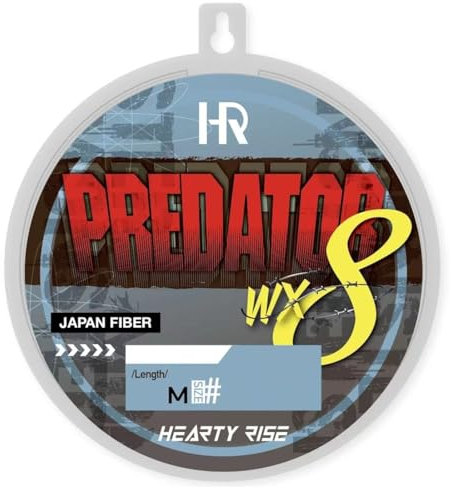 Hearty Rise Predator WX8 Line PE Multi Colour - 1200m Angelschnur, Durchmesser/Tragkraft:0.22mm / 18.2kg