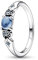 PANDORA Disney Aladdin Prinzessin Jasmin Ring aus Sterling Silber mit künstlich hergestellten Kristallen, aus der Disney x Collection, Größe: 56, 192344C01-56