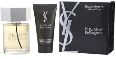 LHomme by Yves Saint Laurent for Men – 2-teiliges Geschenkset, 94 ml, Eau de Toilette Spray, 47 ml Duschgel