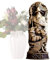 Syfunlv Nordischer Gott Harz Statue,10 * 6 * 22cm Harz Griechischer Gott Skulptur,Götter Figur Handwerk, für Zuhause Weinschrank Regal Bücherregal (Stil 1)