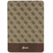 GUESS Stripe Allover Schutzhülle Cover für Apple iPad 10.2 2020/2021 Braun