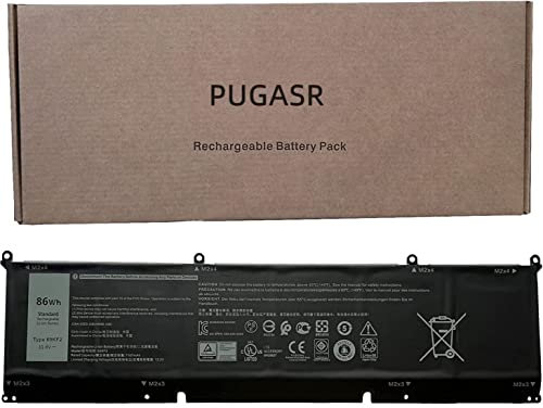 PUGASR 69KF2 86Wh Laptop Battery Compatible with Dell XPS 15 9500 9510 Precision 5550 5560 5570 Alienware M15 R3 R4 M17 R3 R4 Inspiron 7510 7610 Dell G15 5510 5511 5515 5520 5521 P87F P45E 8FCTC 70N2F