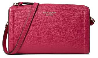 Kate Spade New York Knott Umhängetasche aus genarbtem Leder, klein, Renaissance Rose, Einheitsgröße