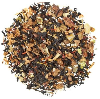 TEA SHOP - Té Negro Vital Mango 100g - 50 Tazas - Formato a Granel - Black tea - En Hojas - Con Sabor a Mango - Energizante - Té Frío - Perfecto para Verano