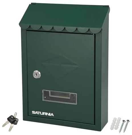 WOLFPACK LINEA PROFESIONAL 03080575 SATURNIA Buzon Exterior 205 x 300 x 70 mm. Verde, Multicolor, Individual
