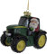 Kurt Adler John Deere Traktor-Ornament aus Glas, 11,4 cm