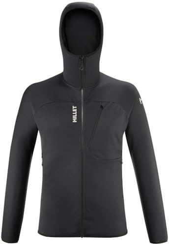 MILLET Herren Lokka Hoodie Iii M Fleece, Schwarz (neues Logo), XL