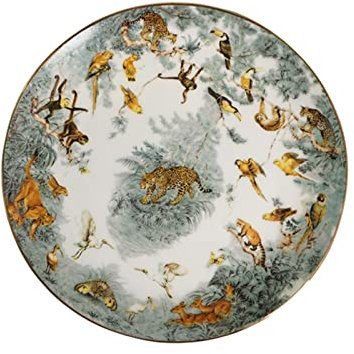 ZXSXDSAX Essteller Geschirr Speiseteller Speiseteller und Speiseteller-Set Bone China Speiseteller